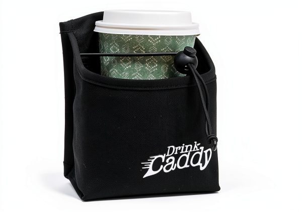 Caddy Mesa Drink Carrier Black Polyester Universal Fit-4