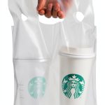 Craftiff Plastic Cup Carrier Bags Durable Food Grade-0