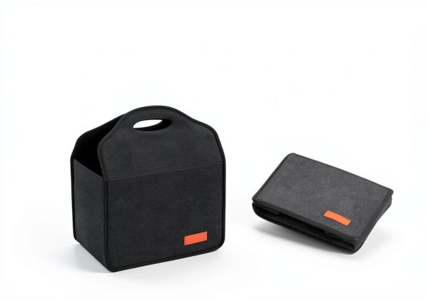 Lavendex Foldable Linen Drink Carrier Reusable Cup Holder-6