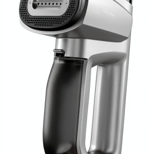 GKJ Portable Vacuum Steamer Silver Gray 1000W-0
